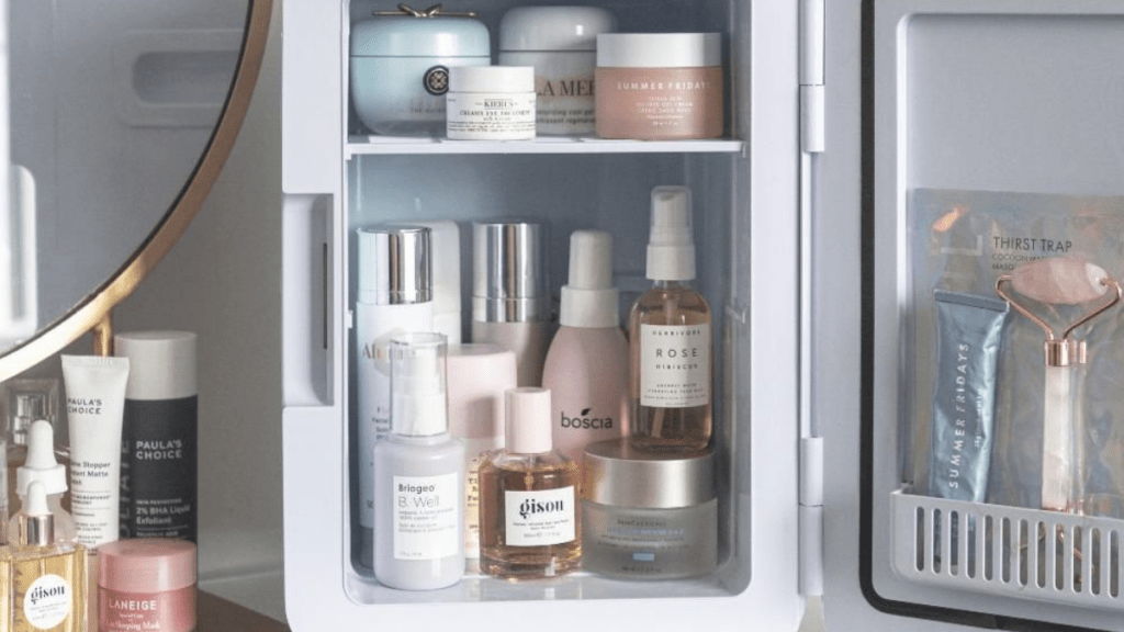 Geladeira de Skincare: para que serve, como funciona e como&nbsp;usar